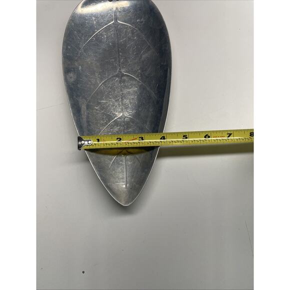 BW Buenilum Aluminum Leaf Tray Fish Bread Crudite’ Server MCM Charcuterie Party - Picture 10 of 10